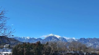 冬の甲斐駒ヶ岳